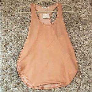 Peach Razorback tank top